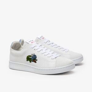 Lacoste Netflix x bridgerton textile sneakers